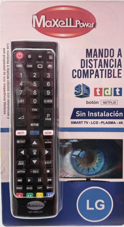 8-8-76365-1-Mando Distancia Compatible LG MPMDLG1