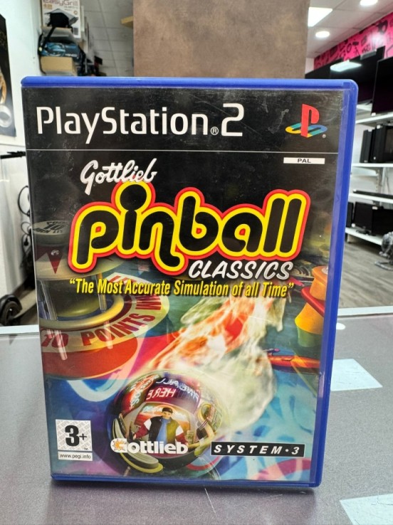 7-7-81233-1-Videojuego PS2 Gottlieb Pinball Classics
