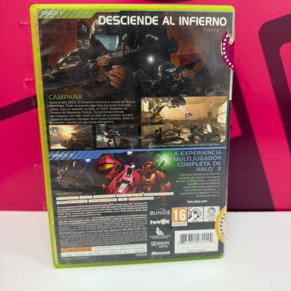 7-7-87181-4-Videojuego Xbox 360 Halo 3 ODST 