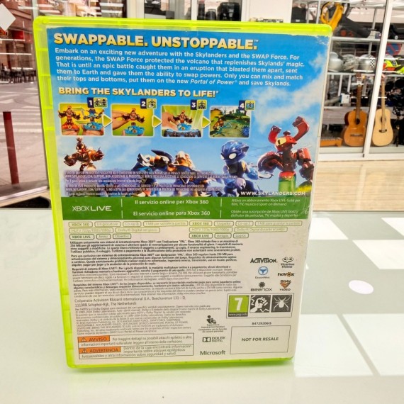 8-8-75448-3-Videojuego Xbox 360 Skylanders swap force
