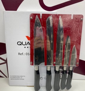 8-8-77127-1-Hogar cocina juego de cuchillos de cocina Quality NUEVO