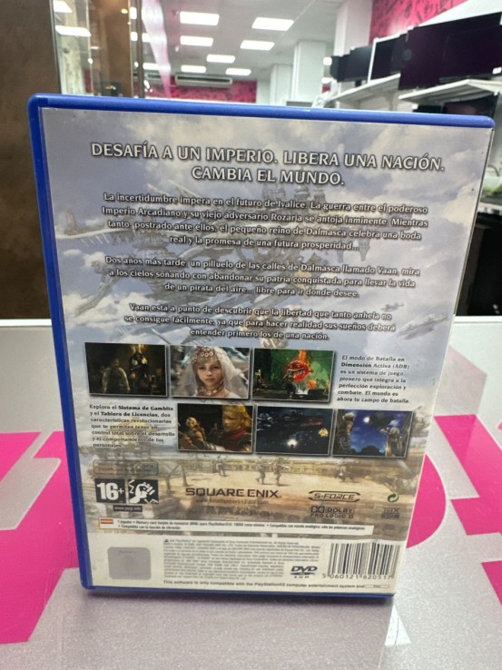 7-7-86566-3-Videojuego PS2 Final Fantasy XII