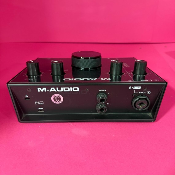 8-8-69747-5-Música Profesional Interfaz De Sonido M-Audio 192I4