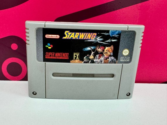 7-7-78379-1-Videojuego Super Nintendo Starwing 