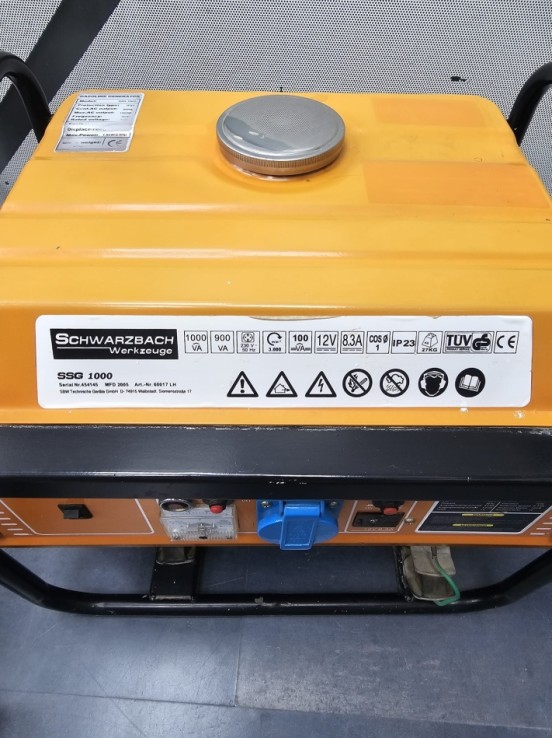 8-8-71272-1-Generador Electricidad Schwarzbach SSG 1000 1000W 