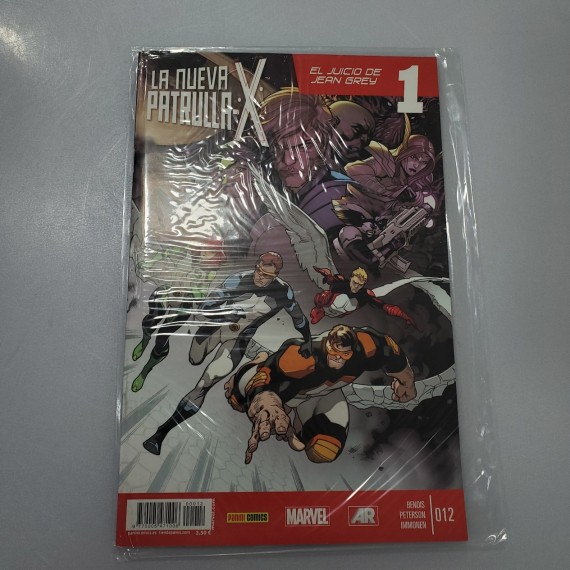 8-9-47297-1-Coleccionismo vintage MARVEL La nueva patrulla - X No 12