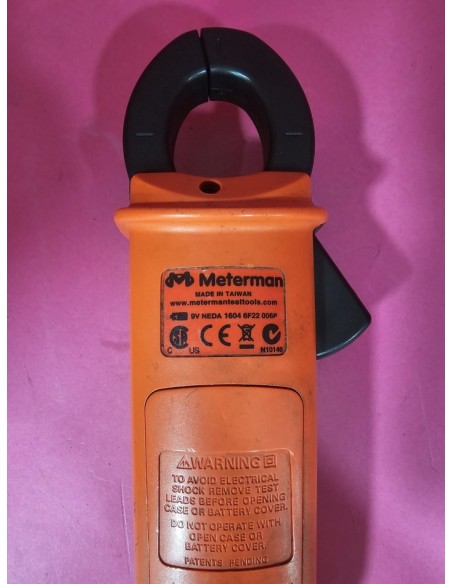 8-8-69929-3-Pinza Amperimétrica Meterman Ac75a 600A