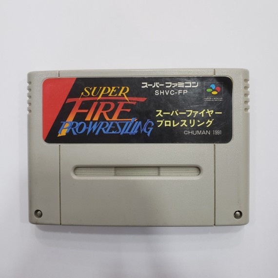 7-7-63974-1-Videojuego NES Super fire pro-wrestling
