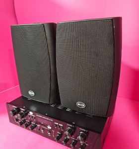 8-8-70124-7-Amplificador HiFi Acoustic Control AMP 435 2 Altavoces ks4076 30w 8ohm bases 2