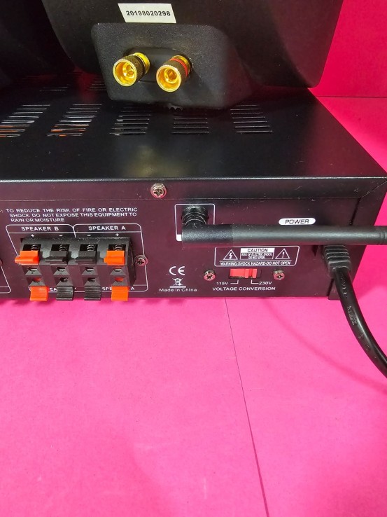 8-8-70124-9-Amplificador HiFi Acoustic Control AMP 435 2 Altavoces ks4076 30w 8ohm bases