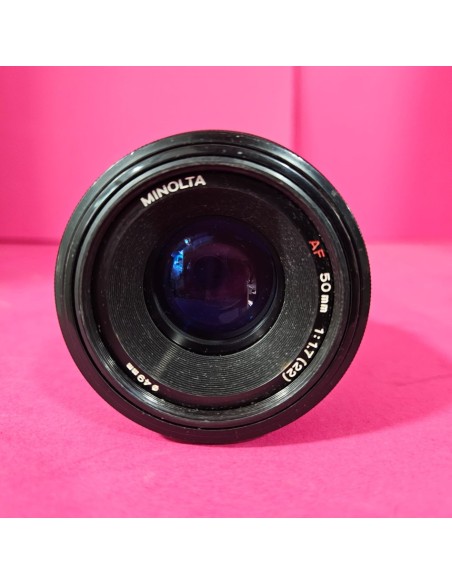 8-8-71112-6-Objetivo Minolta AF Lens 50
