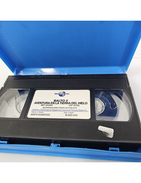8-8-60828-2-Cine, DVD y películas Vhs Balto Aventura en la tierra de hielo