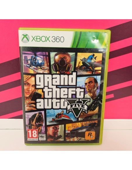 8-8-76665-1-Videojuego Xbox 360 Grand Theft Auto V (2CDs)