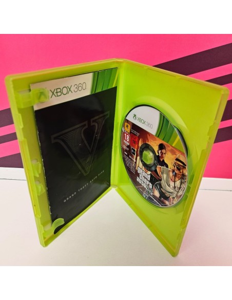 8-8-76665-3-Videojuego Xbox 360 Grand Theft Auto V (2CDs)