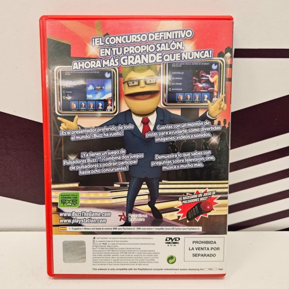 8-8-78362-2-Consola PS2 Buzz: El GRAN reto