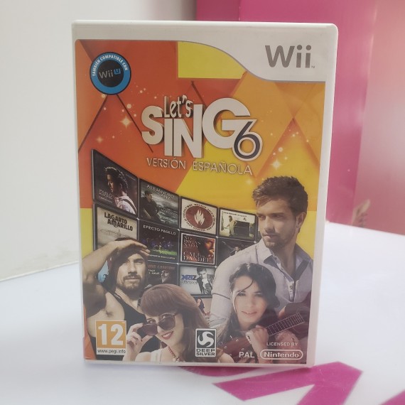 7-7-71265-1-Videojuego Lets Somg 6 Version Española Wii
