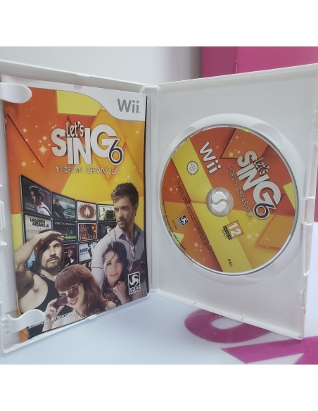 7-7-71265-2-Videojuego Lets Somg 6 Version Española Wii