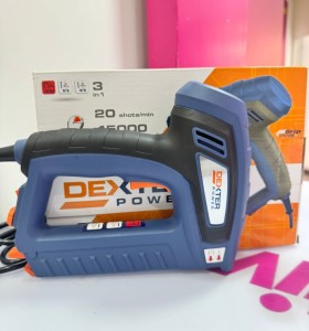 7-7-74345-1-Grapadora Cercados Dexter Power 200-240w Sin uso