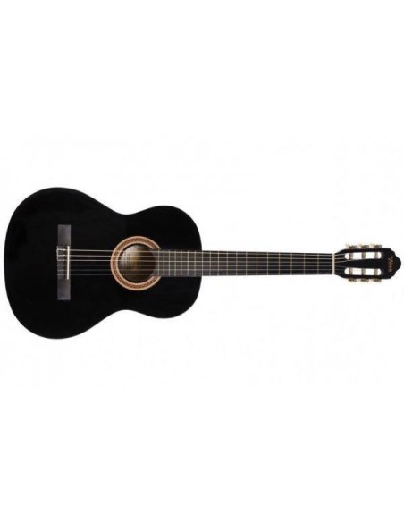 8-8-62469-1-GUITARRA CLÁSICA VC102BK 1 2 NEGRA VALENCIA 