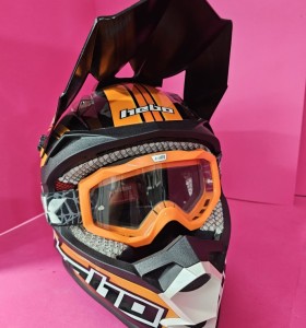 8-8-73073-1-Casco Integral Hebo KONIK MX V321 (TL) Gafas protectoras UNIK