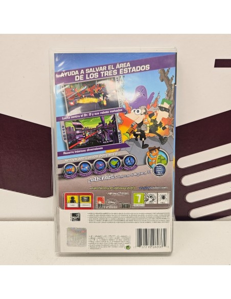 8-8-78366-2-Videojuego PSP Phineas y Ferb A través de la 2º dimensión
