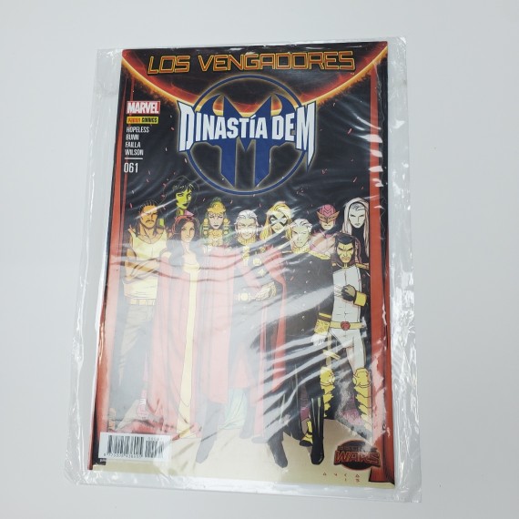 8-9-47223-1-Coleccionismo vintage MARVEL los vengadores, dinastia DEM No. 61