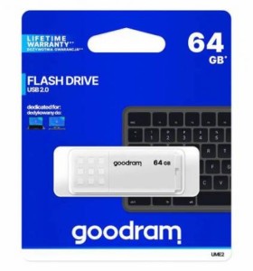 7-7-83708-1-Pendrive USB 2.0 Goodram 64GB UME2 Blanco