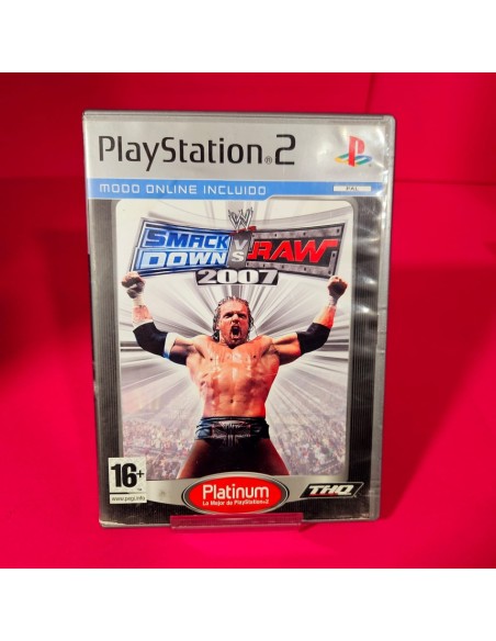8-8-69891-4-Videojuego PS2 SmackDown vs RAW 2007