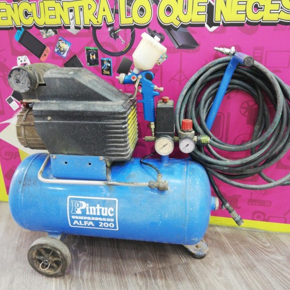 7-7-54593-1-Herramientas Eléctricas Compresor De Pintura Pintuc Compresores Alfa 200
