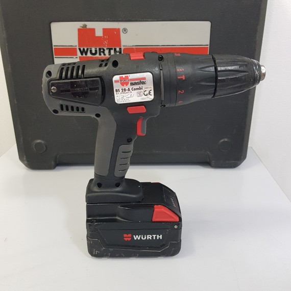 8-8-64384-4-Taladro A Bateria Wurth BS 28-A Combi 28V