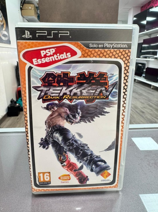 7-7-82249-1-Videojuego PSP Tekken dark resurrection 