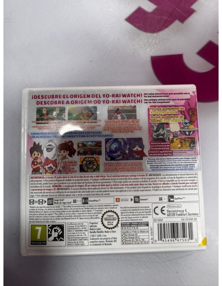 7-7-74408-1-Videojuego 3DS Yokai watch 2 fantasqueletos