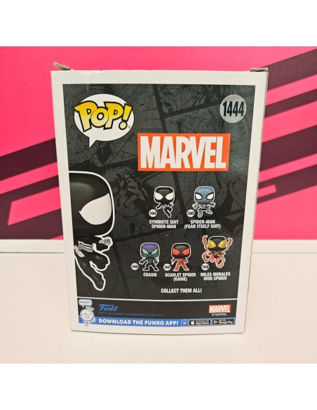 8-8-76984-3-Juguetes Funko POP Marvel SYMBIOTE SUIT SPIDER-MAN 1444