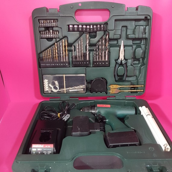 8-8-65714-1-Taladro A Bateria Metabo BZ 12 SP 12V