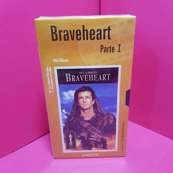 8-8-66652-1-Cine, DVD y películas VHS Braveheart Parte I