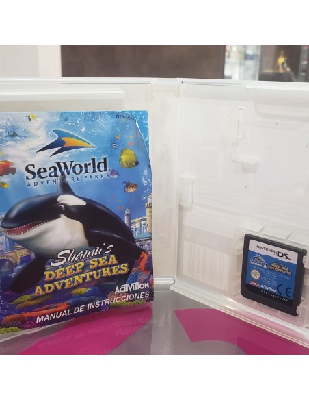 7-7-60936-2-Videojuego Nintendo DS Shamus Deep Sea Adventures