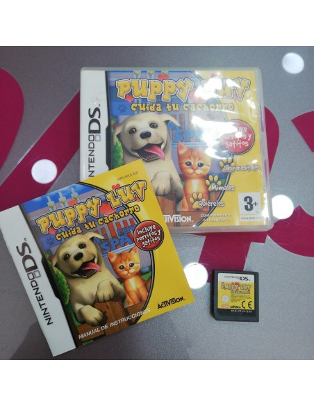 7-7-67665-1-Videojuego Nintendo DS Puppy Luv Cuida tu Cachorro 