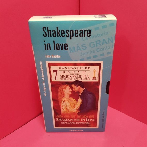 8-8-66646-1-Cine, DVD y películas VHS Shakespeare in Love