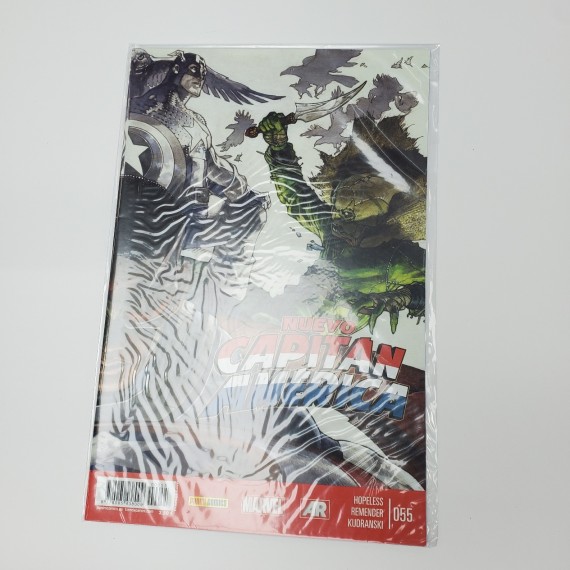 8-9-47222-1-Coleccionismo vintage MARVEL nuevo Capitan America No55