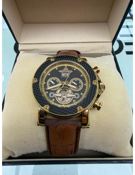 8-8-78167-4-Reloj alta gama caballero Lanscotte Automatic Open Balance 