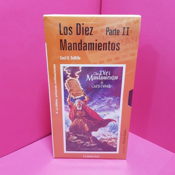 8-8-66654-1-Cine, DVD y películas VHS Los Diez Mandamientos Parte II
