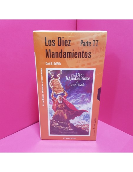 8-8-66654-1-Cine, DVD y películas VHS Los Diez Mandamientos Parte II