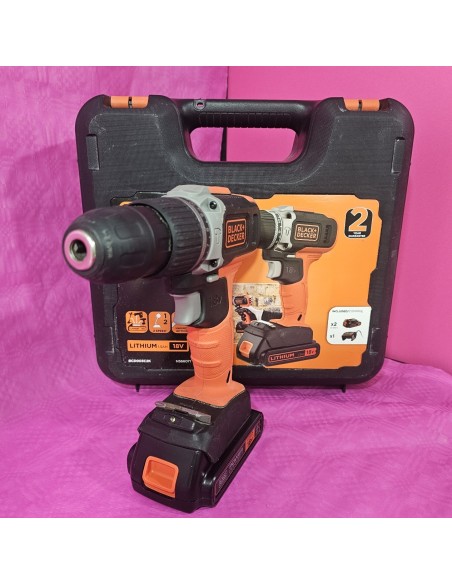 8-8-67152-2-Taladro A Bateria Black Decker BCD003C2K (sin Cargador)