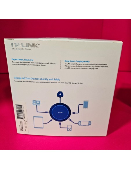 8-8-69965-5-Cargador TP-LINK 5 Puertos FAST USB Charger Mod.UP525
