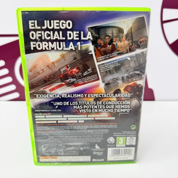8-8-75907-3-Videojuego Xbox 360 F1 2010
