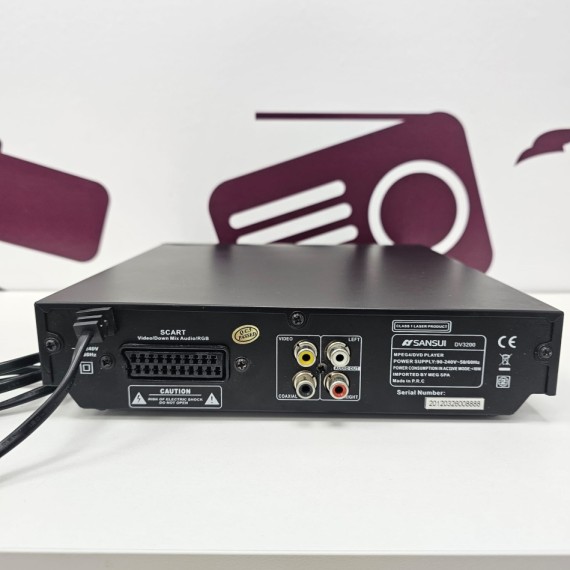 8-9-74381-6-Reproductor DVD sansui dv3200 (Sin Mando)