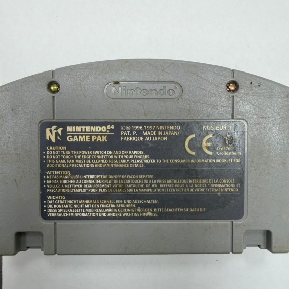 7-7-87264-2-Videojuego Nintendo 64 Mario 