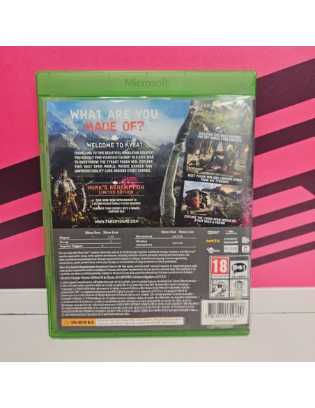 8-8-76443-2-Videojuego Xbox Farcry 4 Limited edition