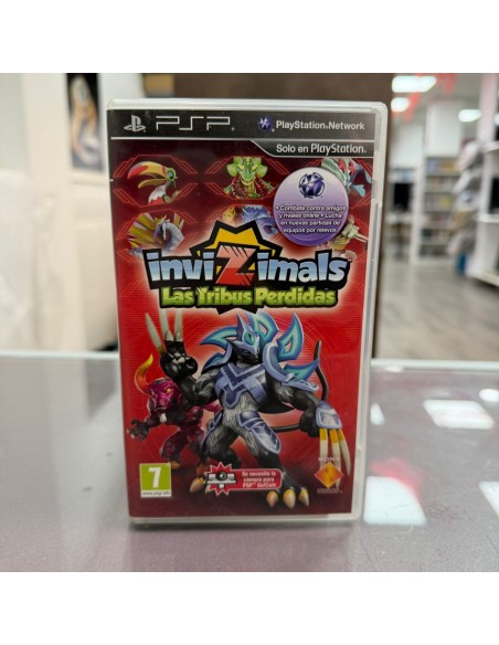 7-7-83002-1-Videojuego PSP Invizimals Las tribus perdidas
