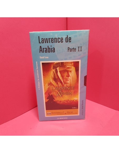 8-8-66661-1-Cine, DVD y películas VHS Lawrence de Arabia Parte II